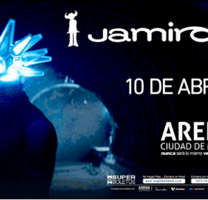 ¡Gana tu acceso para ver a Jamiroquai en la Arena Ciudad de México!