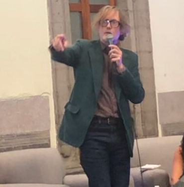 Jarvis Cocker en el Museo de la Ciudad de México