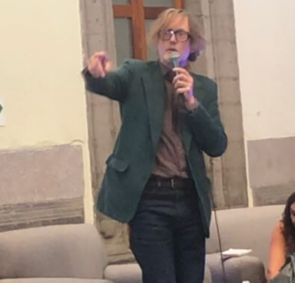 Jarvis Cocker en el Museo de la Ciudad de México