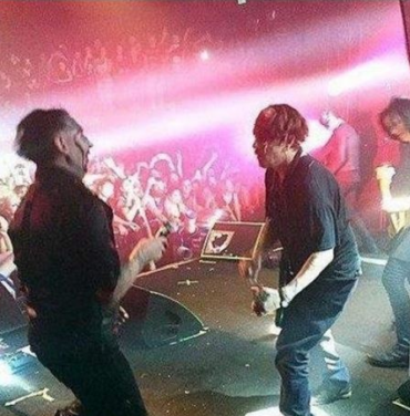 Johnny Depp invitado de Marilyn Manson