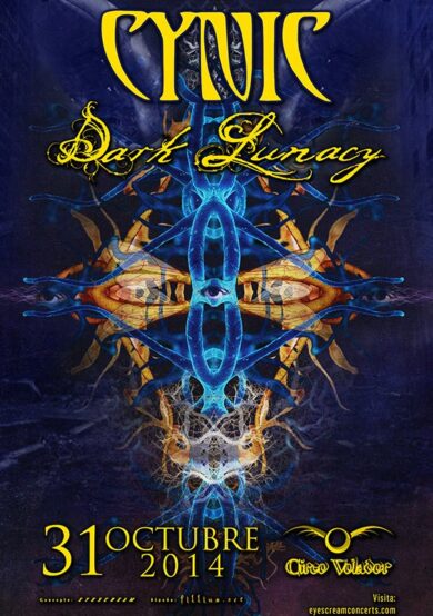 Cynic y Dark Lunacy en el Circo Volador