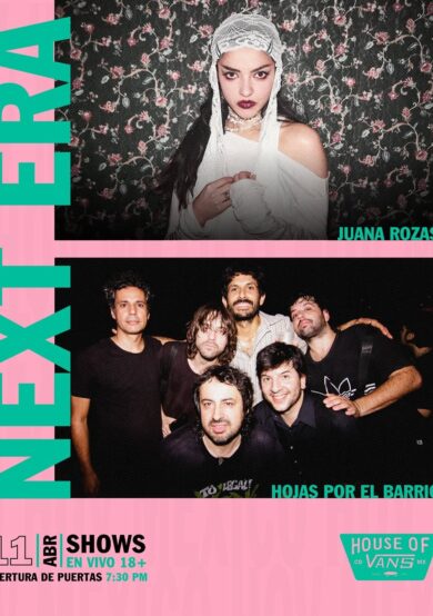 Juana Rozas + Hojas por el barrio llegarán a House of Vans