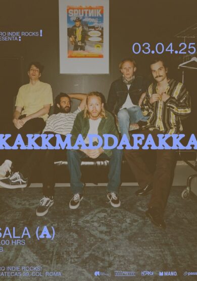 Kakkmaddafakka se presentará en el Foro Indie Rocks!