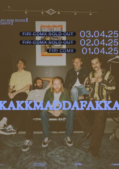 NUEVA FECHA: Kakkmaddafakka se presentará en el Foro Indie Rocks!