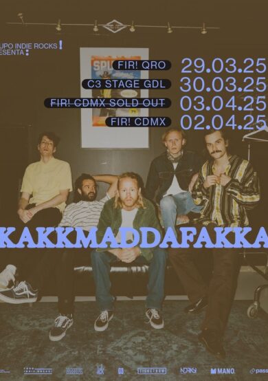 NUEVA FECHA: Kakkmaddafakka se presentará en el Foro Indie Rocks!