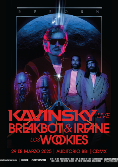 PRECIOS: Kavinsky llegará al Auditorio BB con Breakbot & Irfane y Los Wookies