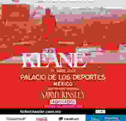 SOLD OUT: Keane se presentará en el Palacio de los Deportes