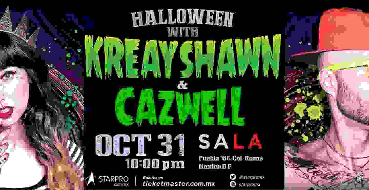 ¡Gana boletos para el Halloween con Kreayshawn y Cazwell!