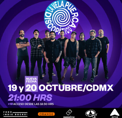 La Vela Puerca ofrecerá dos shows en el Foro Indie Rocks!