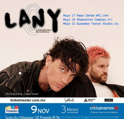 LANY regresará a México