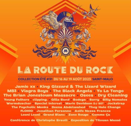  La Route Du Rock 2023 anuncia lineup