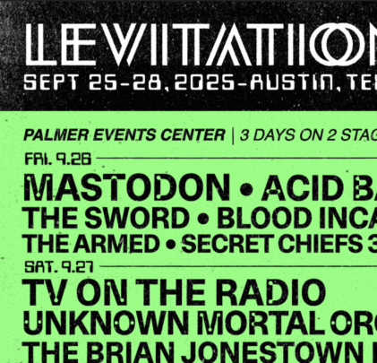 PRECIOS: Levitation 2025 revela lineup