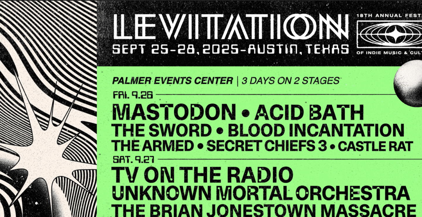 PRECIOS: Levitation 2025 revela lineup