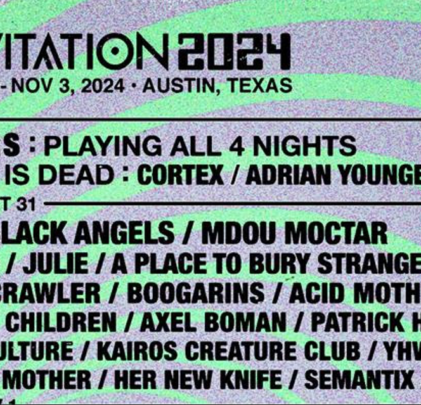 Conoce el lineup del festival Levitation 2024