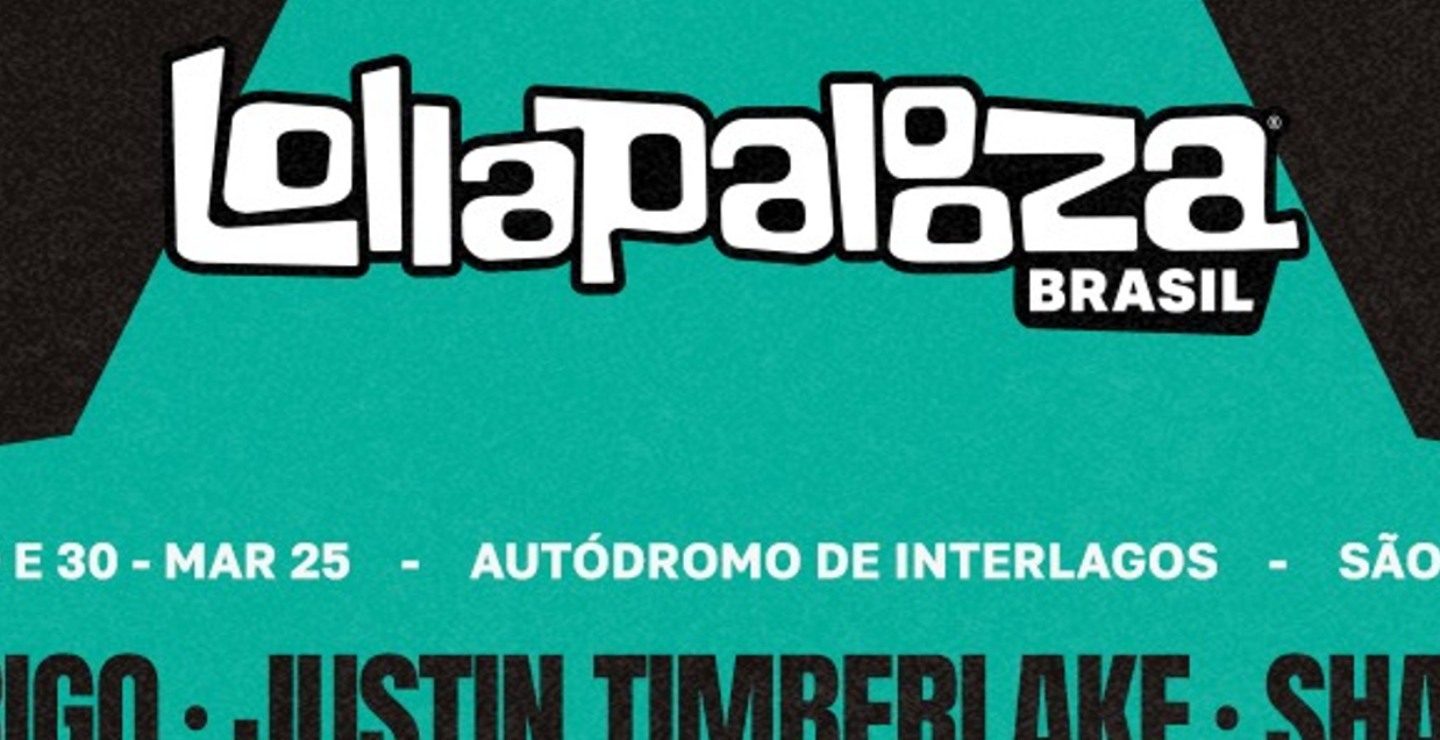 PRECIOS: Lollapalooza Brasil 2025 revela lineup por día