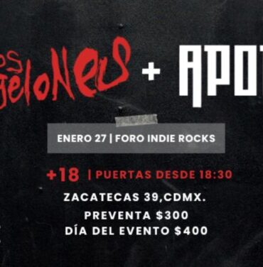 Gana boletos dobles para Apolo y Los Cogelones