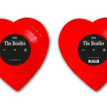 Lanzan vinilo en forma de corazón de 