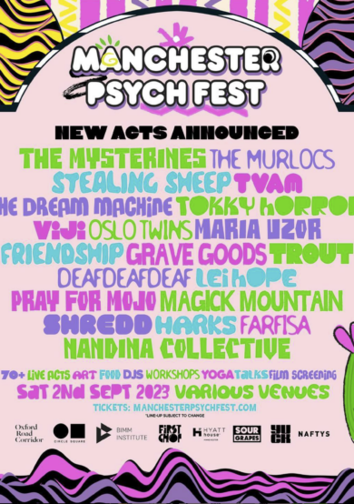 Manchester Psych Fest revela su alineación final