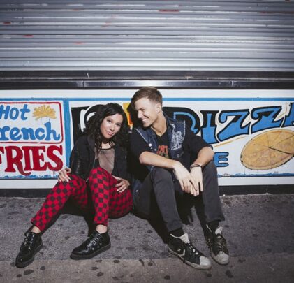 Matt and Kim deslumbra con su brillo