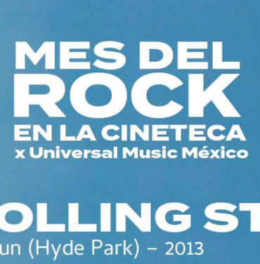 Celebra el rock en la Cineteca Nacional