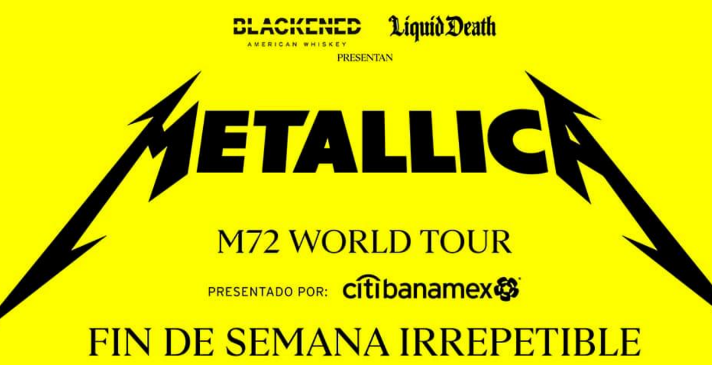 PRECIOS: Metallica en el Estadio GNP Seguros