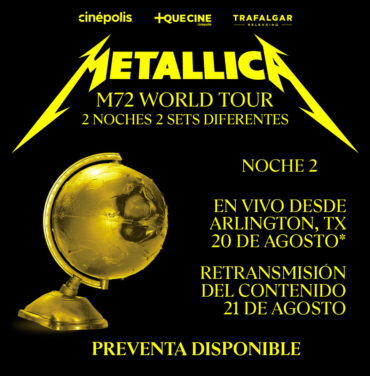 Cinépolis te trae el M72 World Tour de Metallica