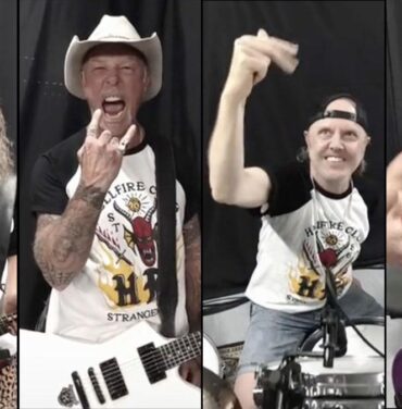 Metallica anuncia merch en colaboración con 'Stranger Things'