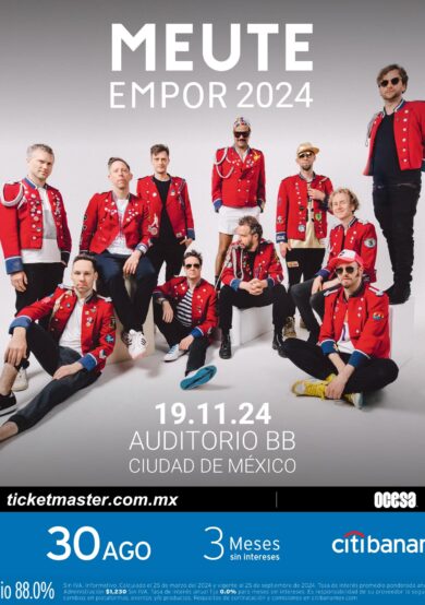 PRECIOS: MEUTE invadirá el Auditorio BB