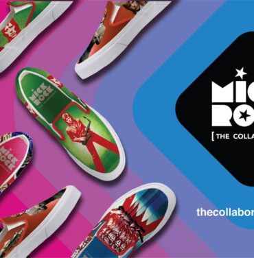 Mick Rock presenta colección de tenis de David Bowie