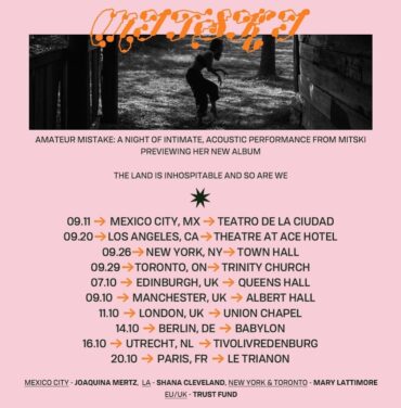 Mitski se presentará en el Teatro de la Ciudad