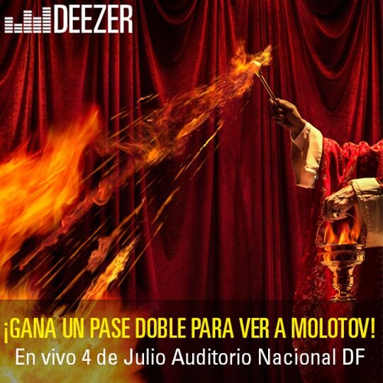 Deezer te lleva al concierto de Molotov