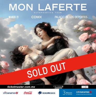 SOLD OUT: Mon Laferte llegará al Palacio de los Deportes