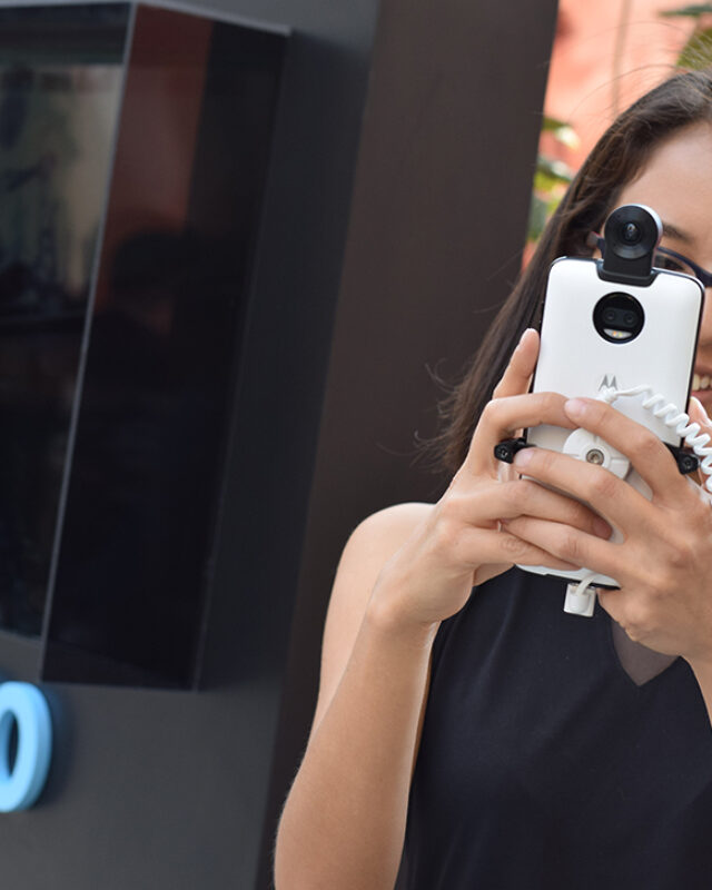 Nuevo Moto Mod: Motorola presentó una cámara de 360 grados •