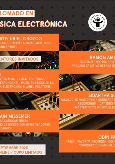 Explora tu DJ interior con Ramón Amezcua en el Diplomado en Música Electrónica