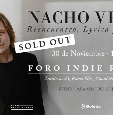 SOLD OUT: Nacho Vegas se presentará en el Foro Indie Rocks!