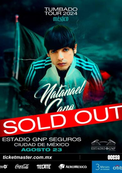 SOLD OUT: Natanael Cano se presentará en el Estadio GNP Seguros