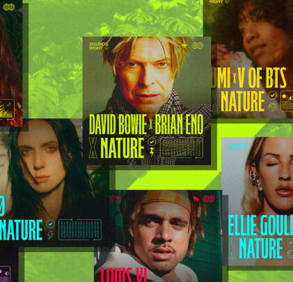 Artistas colaboran con sonidos de la naturaleza