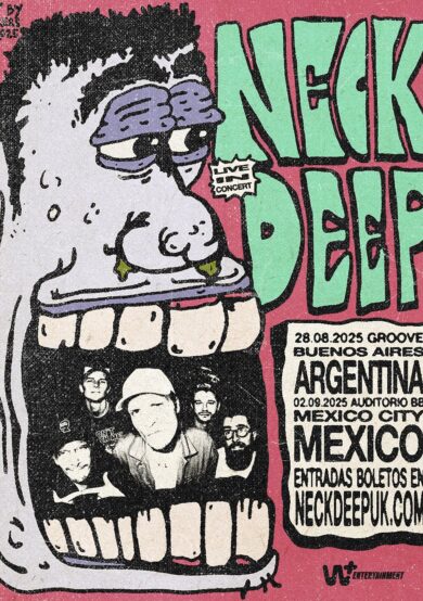 PRECIOS: Neck Deep Invadirá el Auditorio BB