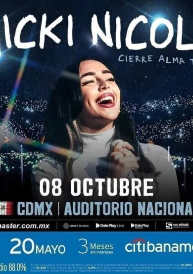 Nicki Nicole abrirá su alma en el Auditorio Nacional