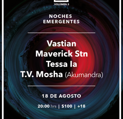 Gana pases para Noches Emergentes Vol. III