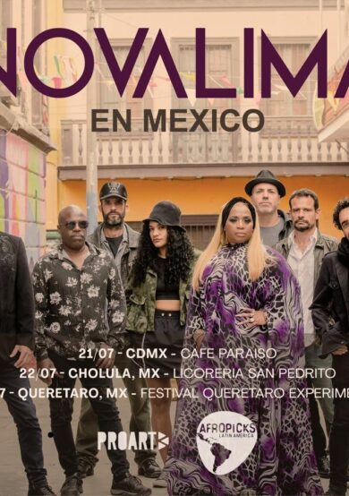 Novalima regresa a México para dar tres shows