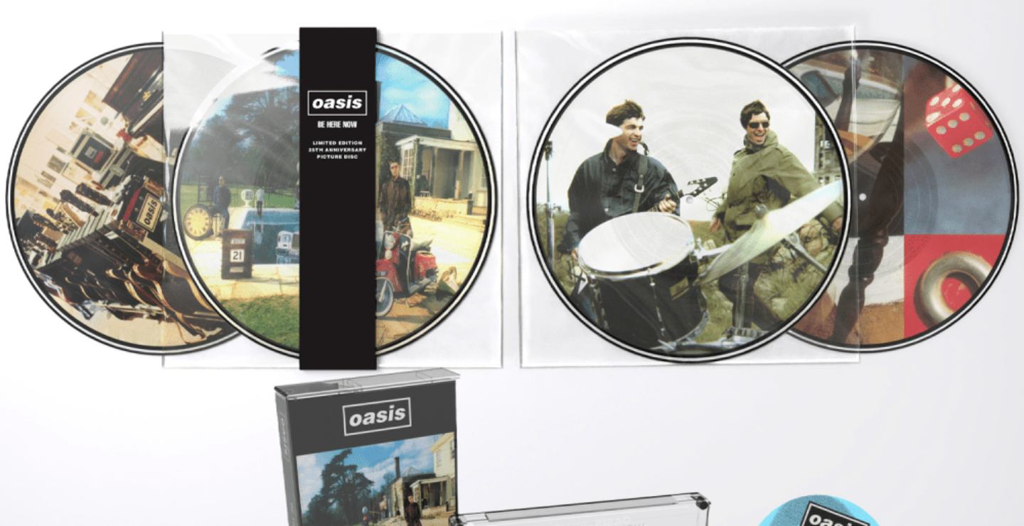Oasis celebra el 25 aniversario de ‘Be Here Now’ con una reedición especial