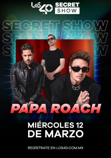 Papa Roach dará un show secreto en la CDMX