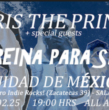 PARIS The Prince se presentará en el Foro Indie Rocks!