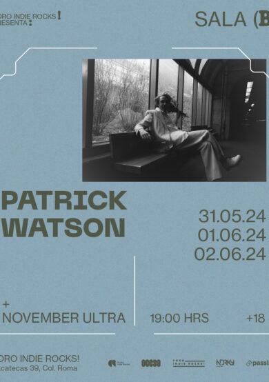 Patrick Watson se presentará en el Foro Indie Rocks!