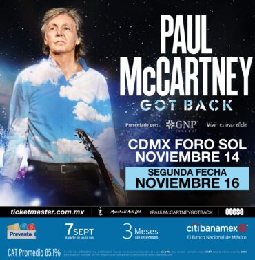 ¡Nueva fecha! Paul McCartney en el Foro Sol