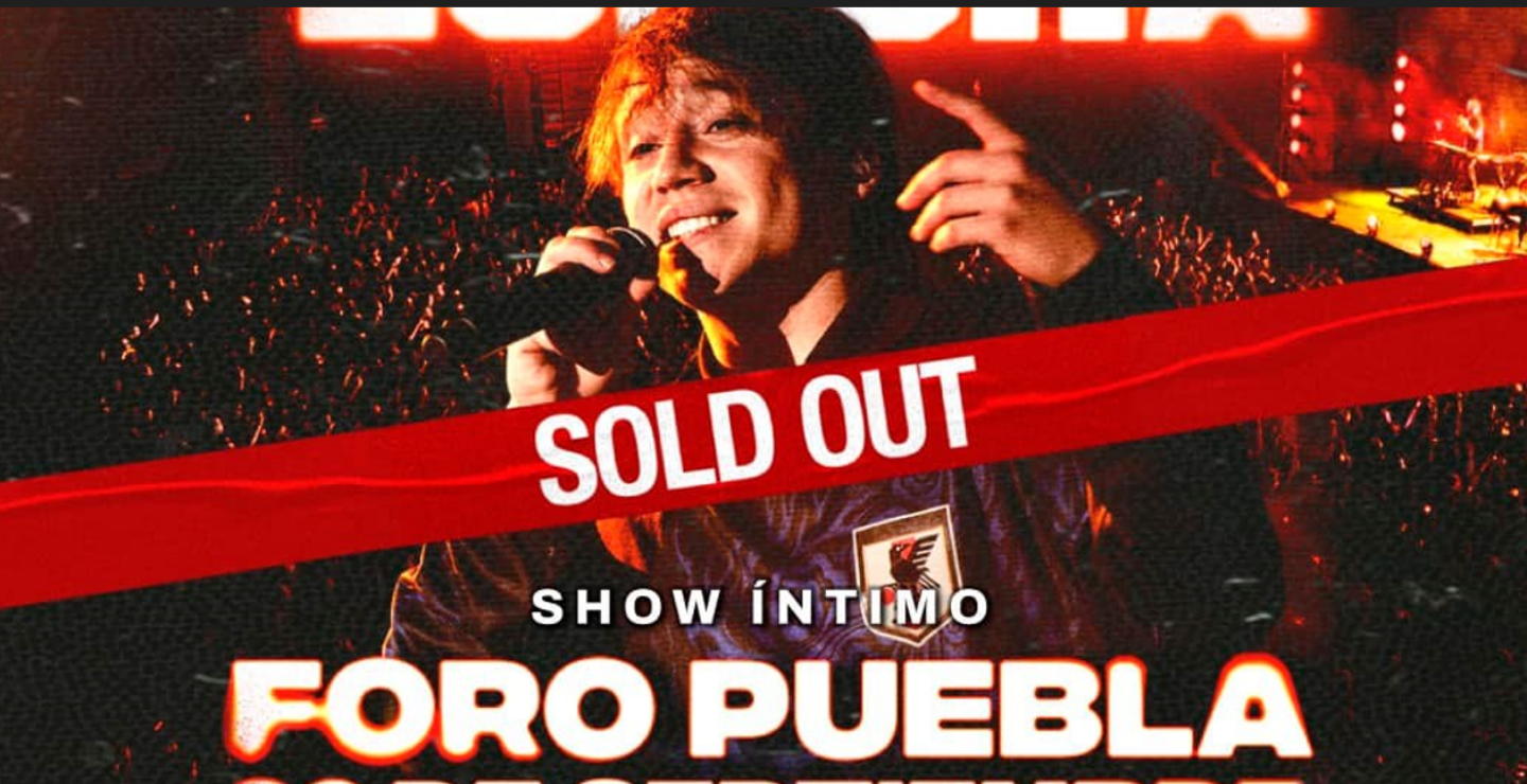 ¡SOLD OUT! Paulo Londra se presentará en el Foro Puebla