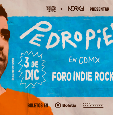 SOLD OUT: Pedropiedra se presentará en el Foro Indie Rocks!