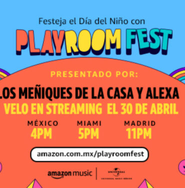 Amazon y Universal Music presentan #PlayRoomFest