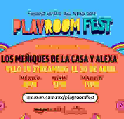 Amazon y Universal Music presentan #PlayRoomFest